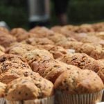 muffins au pacanes et banane, banana muffins with pecans, tasty muffins banana, 12 muffins recipes